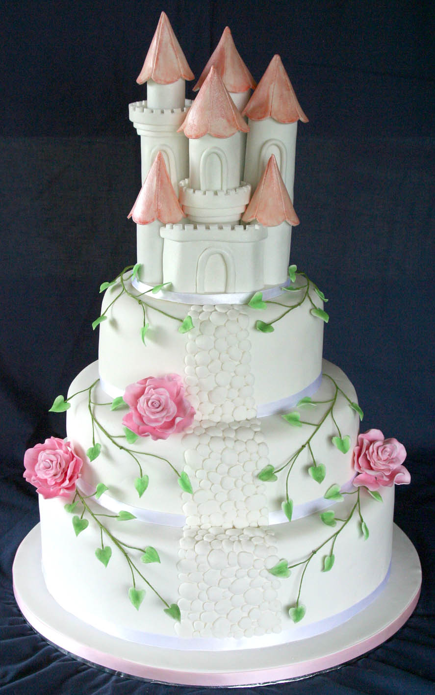 Fairy Tale Castle Wedding Cake