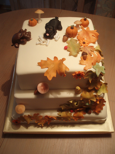 11 Photos of Beautiful Autumn Birthday Cakes