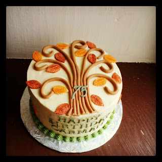 Fall Birthday Cake Designs