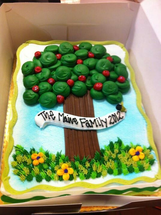 Family Reunion Cake Ideas