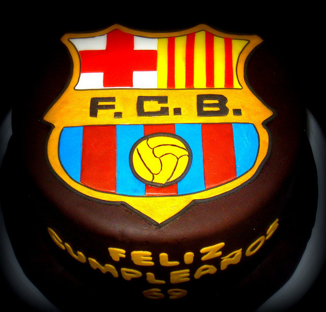 FC Barcelona Cake