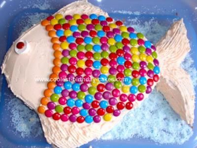 Fish Birthday Cake