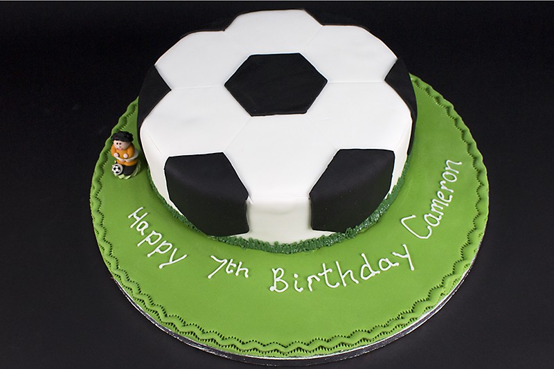 Football Birthday Cake