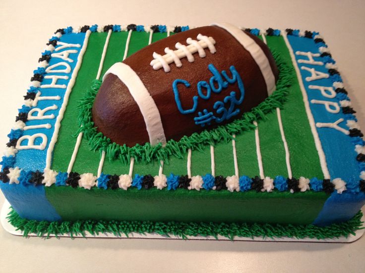 10 Photos of Football Birthday Cakes Hawaii