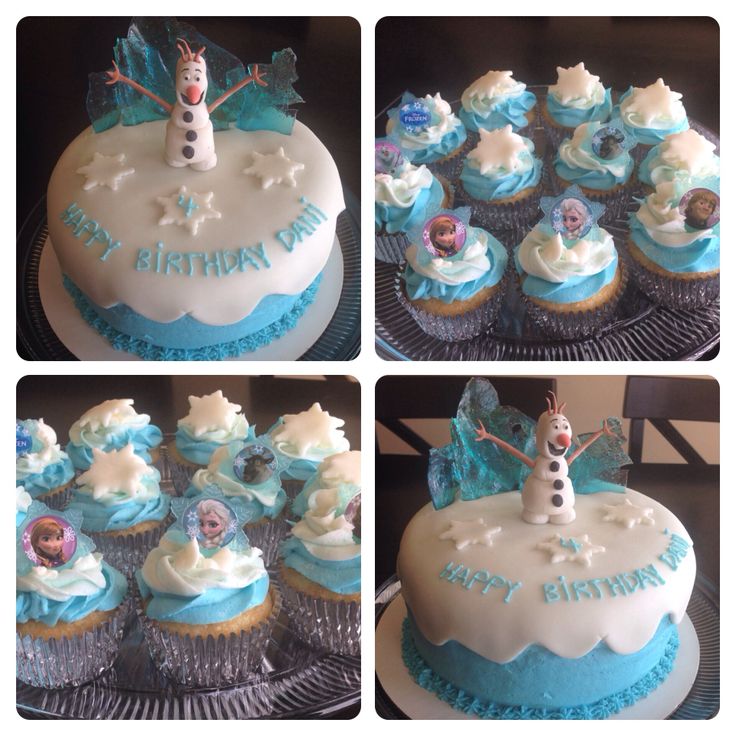 10 Photos of Olaf Frozen Cupcakes Ideas For Birthdays