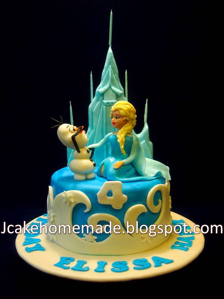 Frozen Birthday Cake