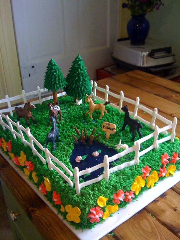 Girls Horse Birthday Cake Ideas