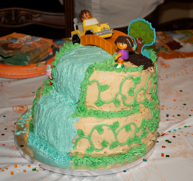 Go Diego Birthday Cake