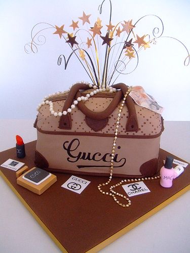 Gucci Birthday Cake