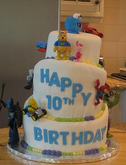 Happy 10th Birthday Boy Cake Images