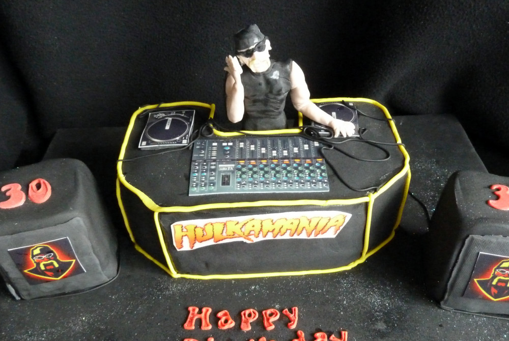 Happy Birthday DJ Cake