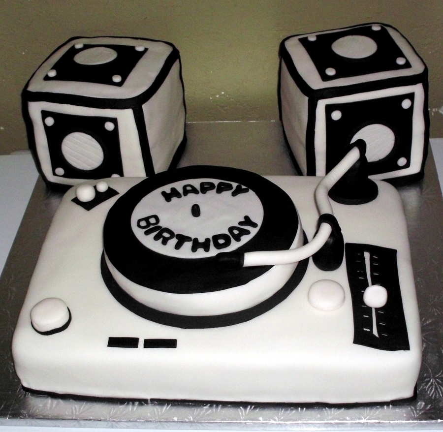 Happy Birthday DJ Cake