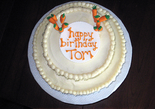 Happy Birthday Tom Cake