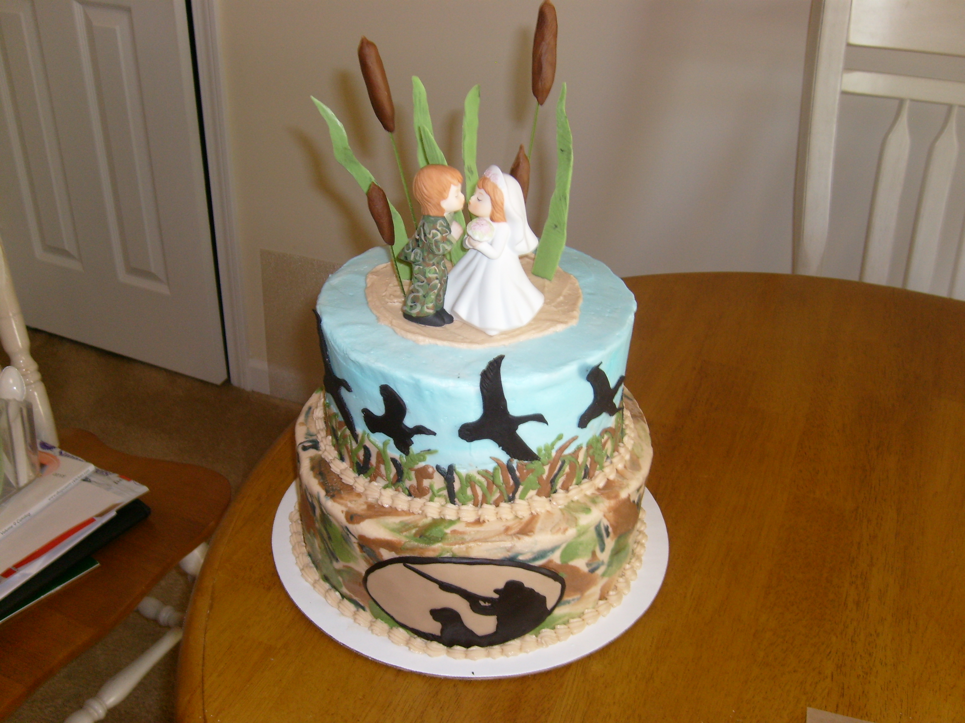 Hunting Grooms Cake