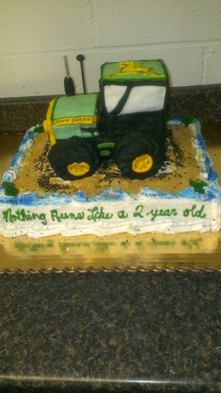 John Deere Tractor Cake