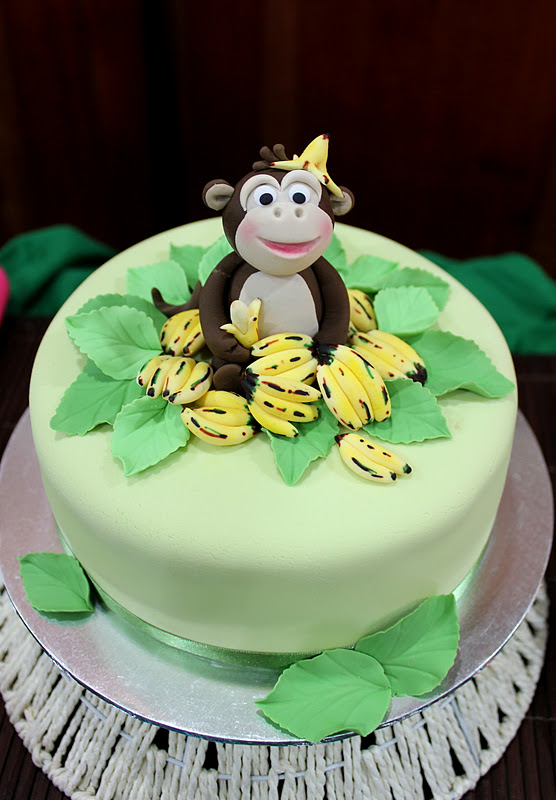 12 Photos of Monkey Boy Bday Cakes