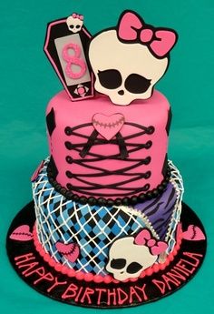 Monster High Birthday Cake