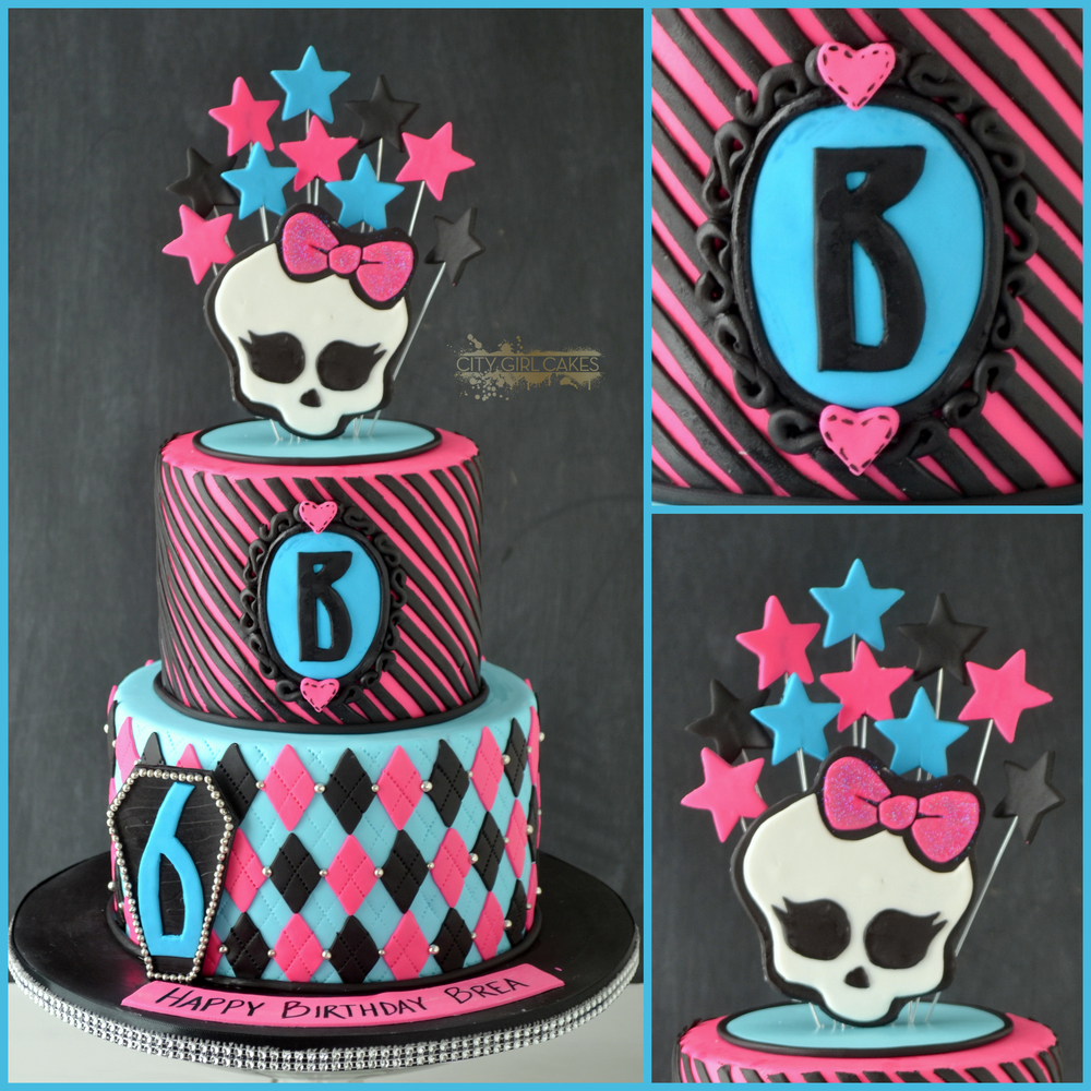 Monster High Birthday Cake