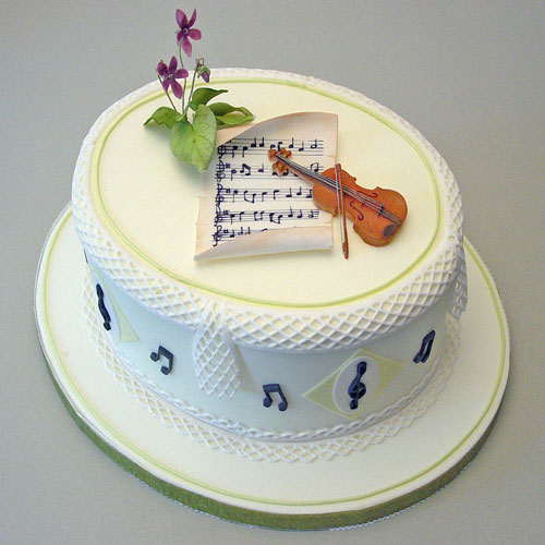 Music Birthday Cake