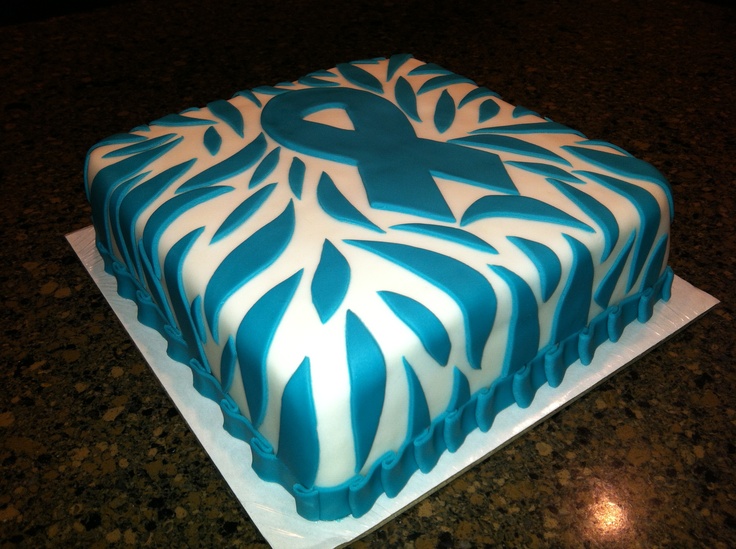 Ovarian Cancer Cake