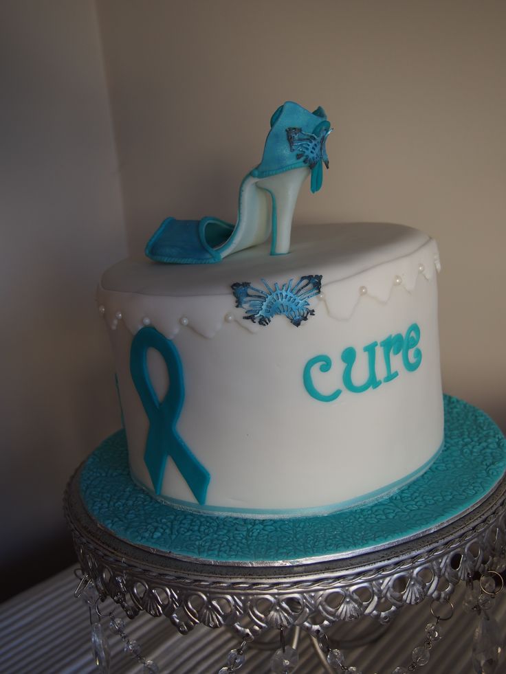 Ovarian Cancer Cake