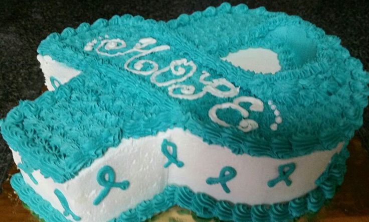 Ovarian Cancer Cake