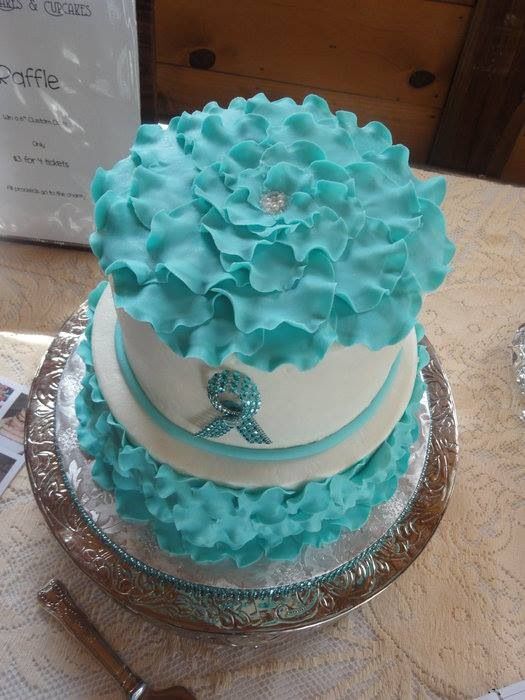 Ovarian Cancer Survivor Cake