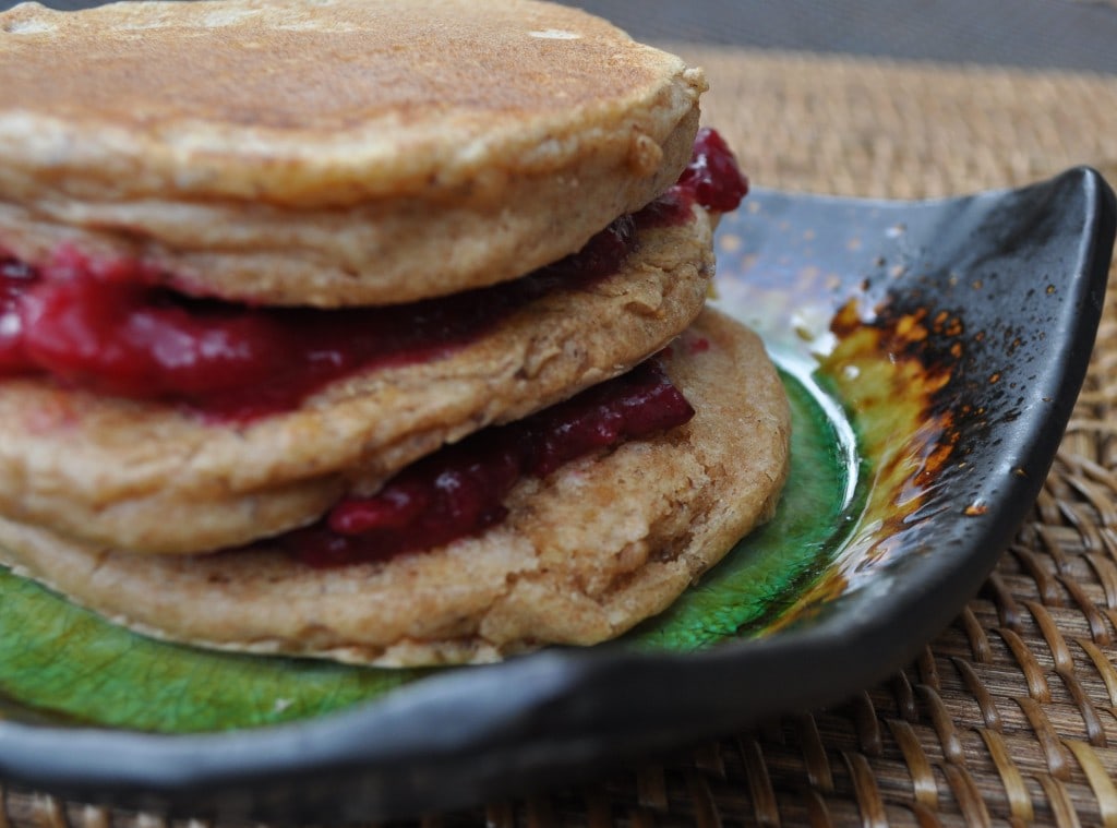 5 Photos of Pancakes With Peanut Butter And Jelly