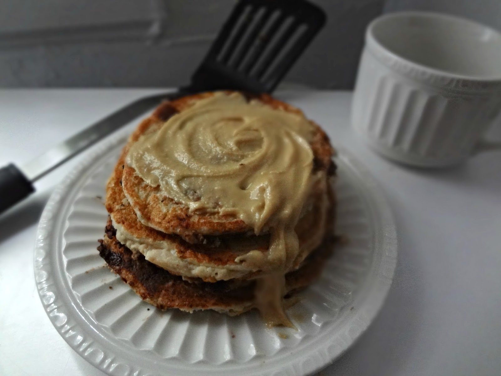 Peanut Butter Coconut Flour Pancakes