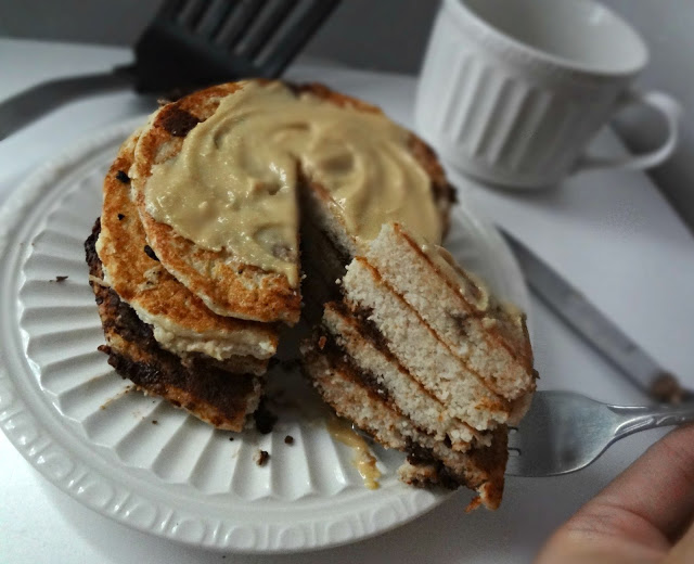 Peanut Butter Coconut Flour Pancakes