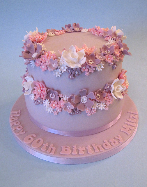 Pretty Birthday Cake