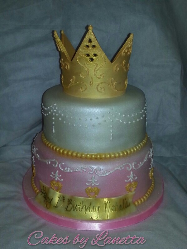 Royal Princess Birthday Cake