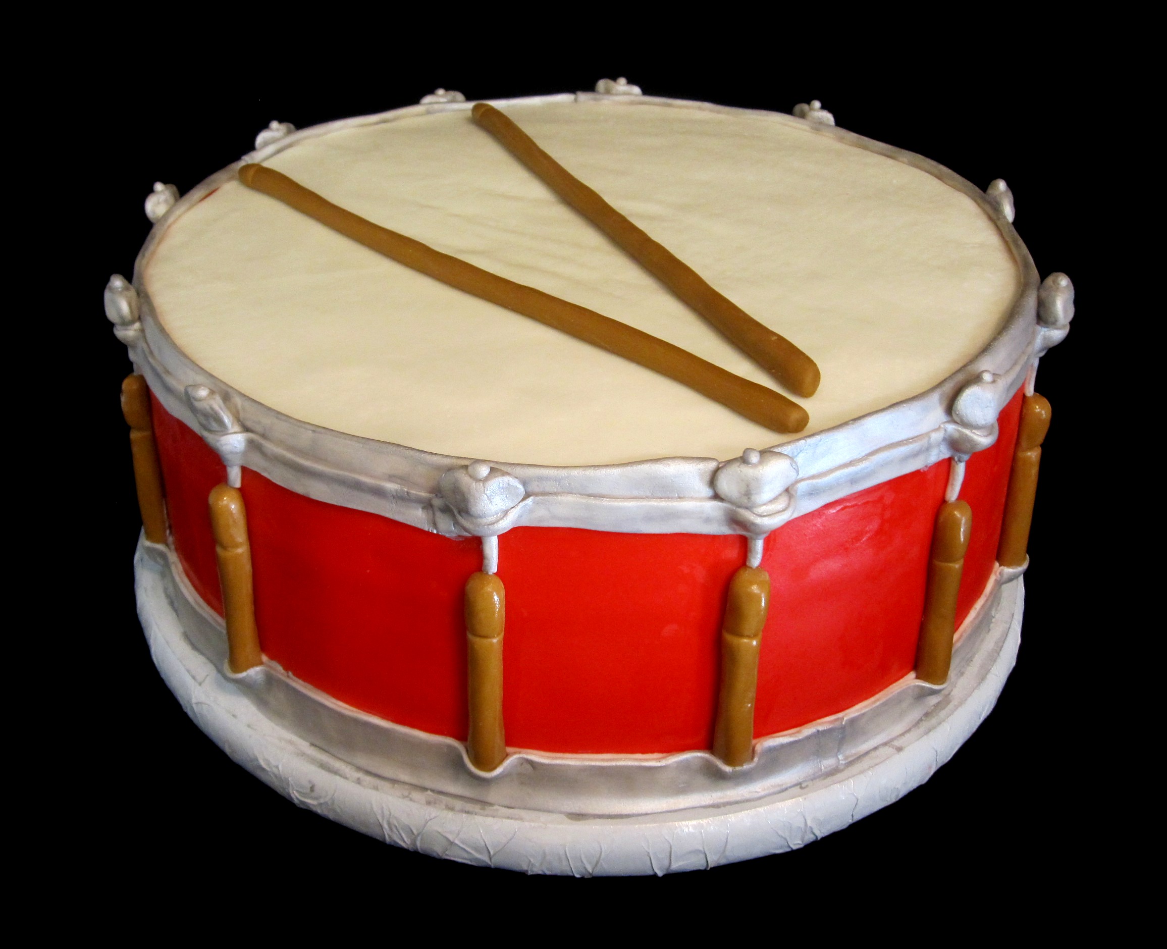 Snare Drum Birthday Cake