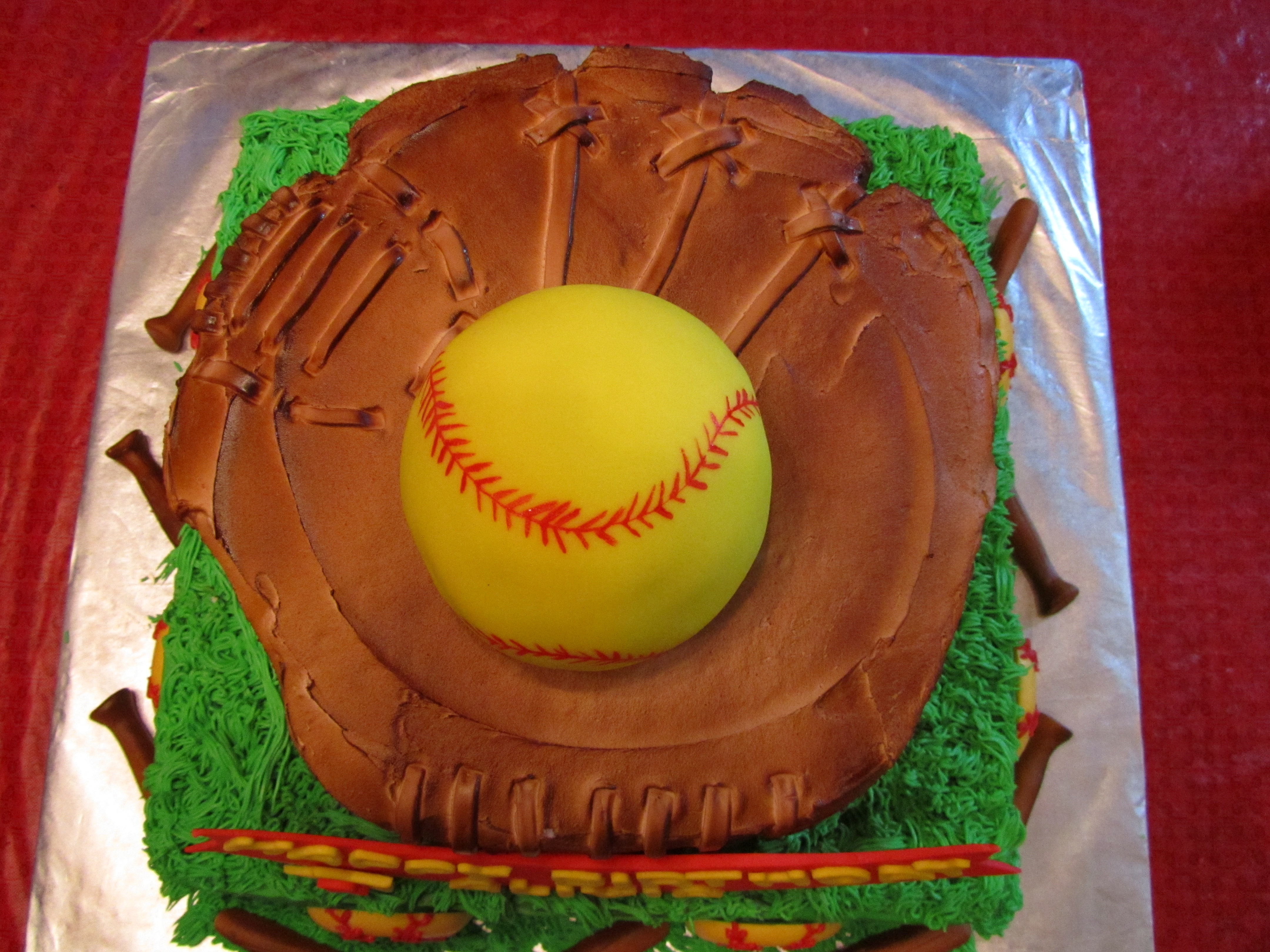 Softball Cake Ideas