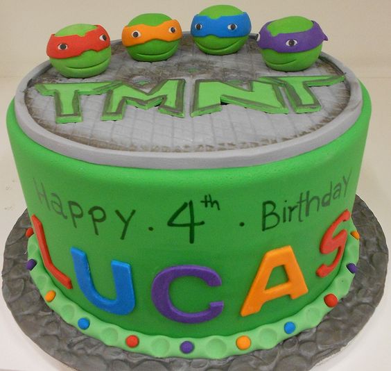 Teenage Mutant Ninja Turtle Cake