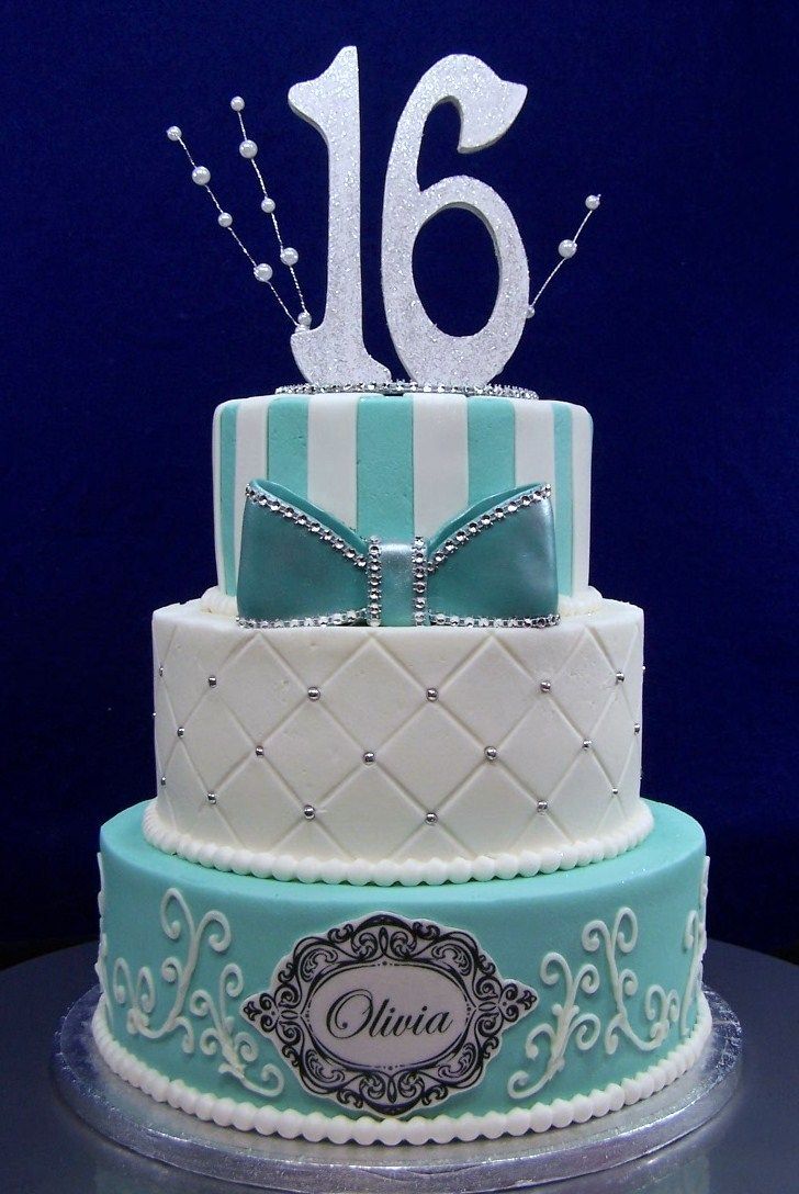 Tiffany Sweet 16 Cake