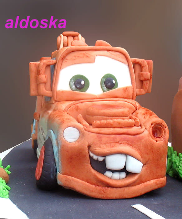 Tow Mater Birthday Cake