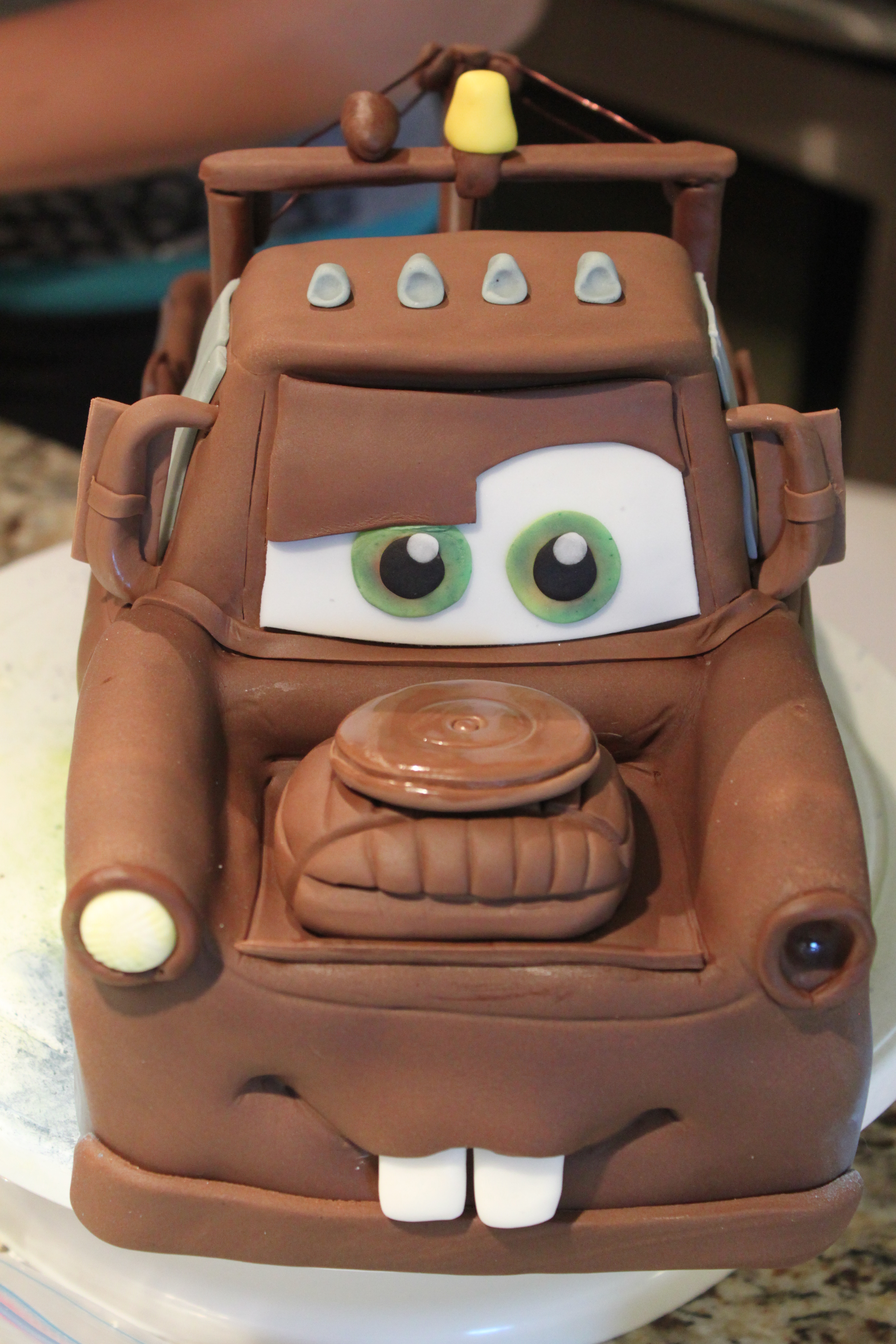 Tow Mater Birthday Cake