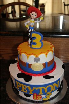 Toy Story Jessie Cake