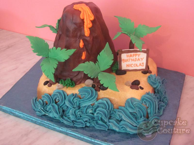 11 Photos of Volcano Cakes For Birthday Parties