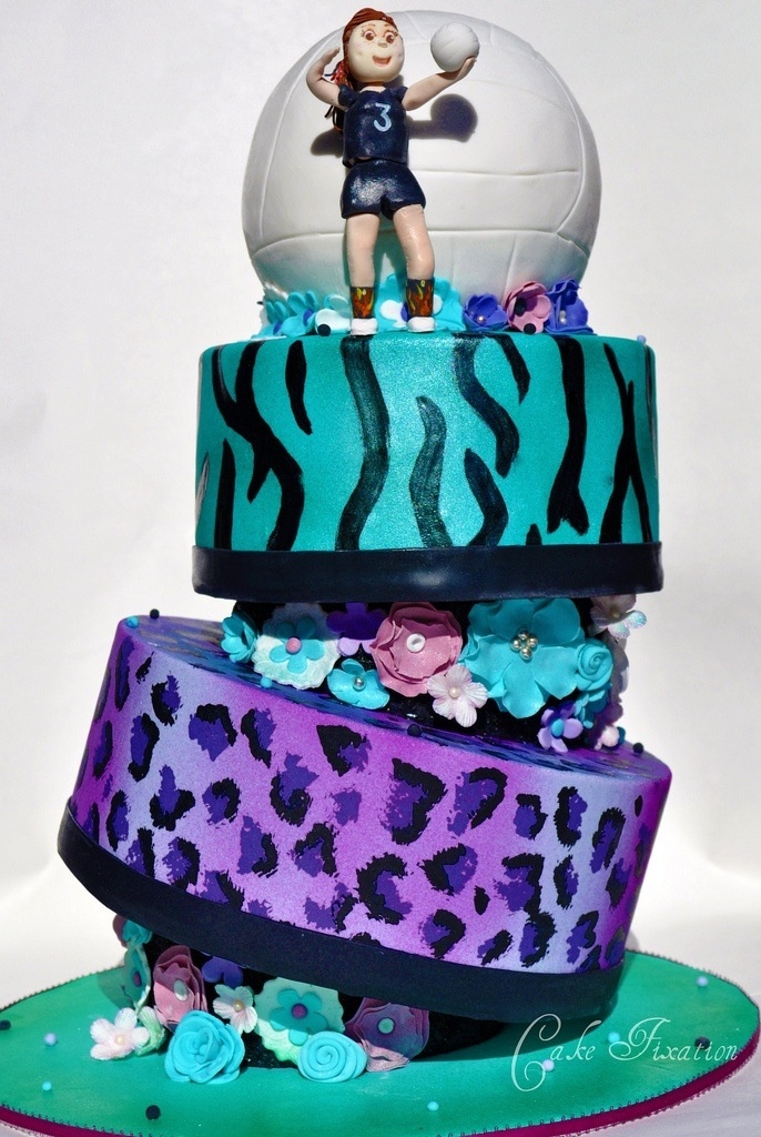 Volleyball Cake