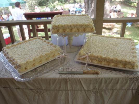 Wedding Sheet Cake