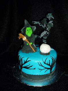 Wicked Witch of the West Birthday Cake