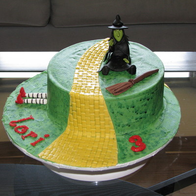 10 Photos of Wicked Witch Of The West Birthday Cakes