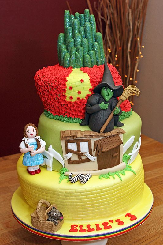 Wizard of Oz Wicked Witch of the West Cake