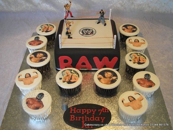 WWE Wrestling Birthday Cake Ideas