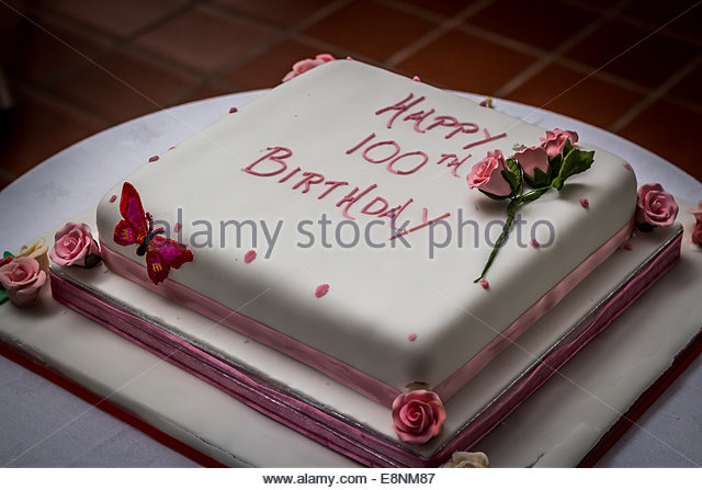 100th Birthday Cake