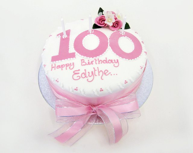 100th Birthday Cake