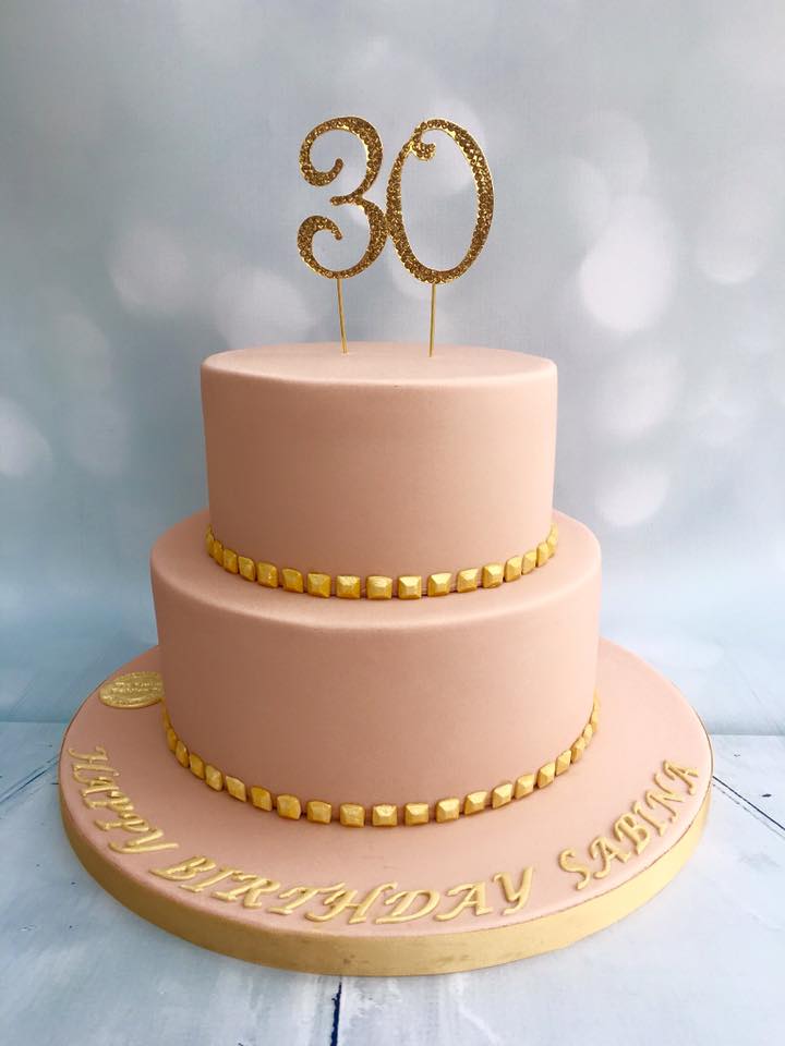 30th Birthday Buttercream Cakes