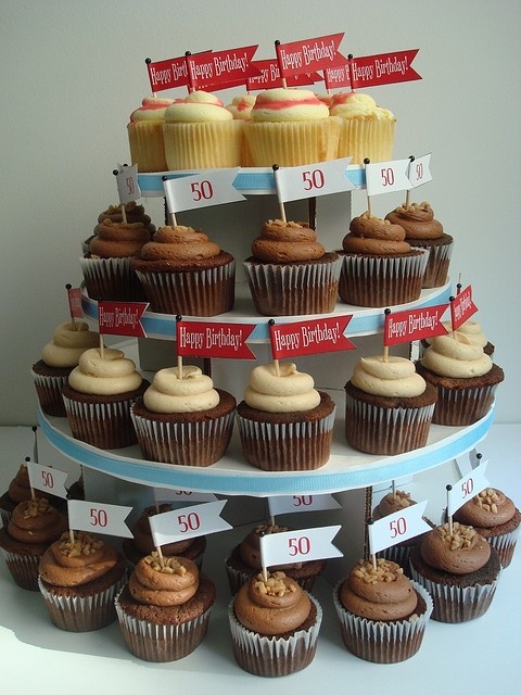 11 Photos of 50th Birthday Cupcakes For Men